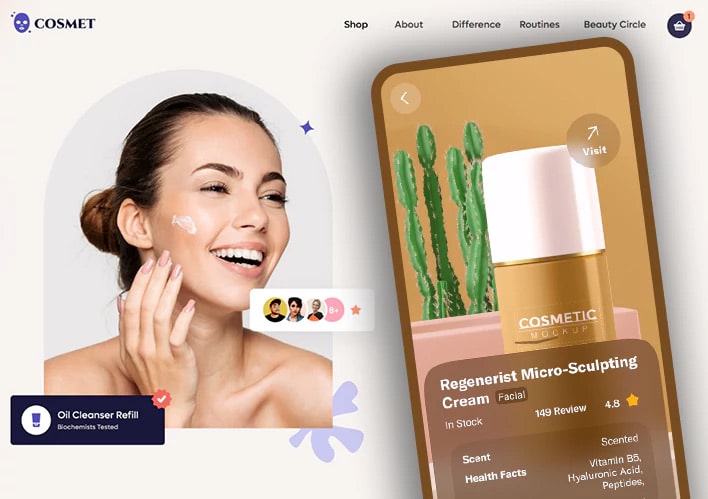 Online Shopping Beauty & Cosmetics