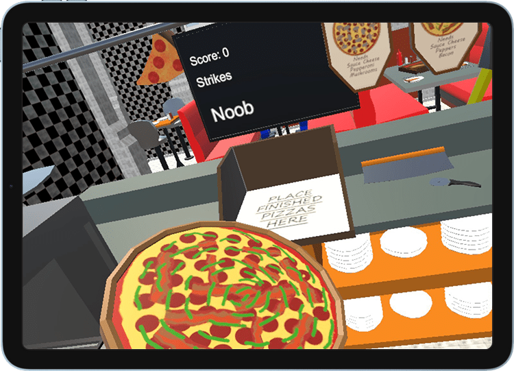 Let's make a pizza in Cooking Simulator VR 