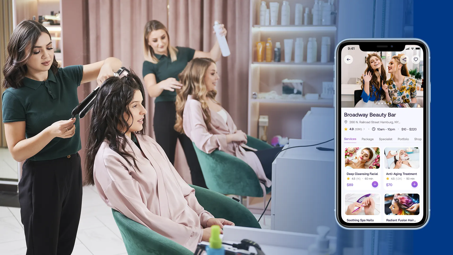 Beauty Salon App Development Company