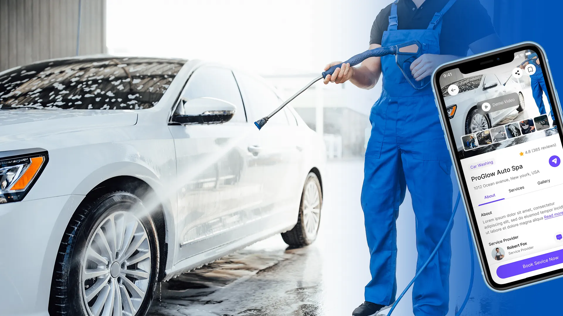 Car Wash App Development Company