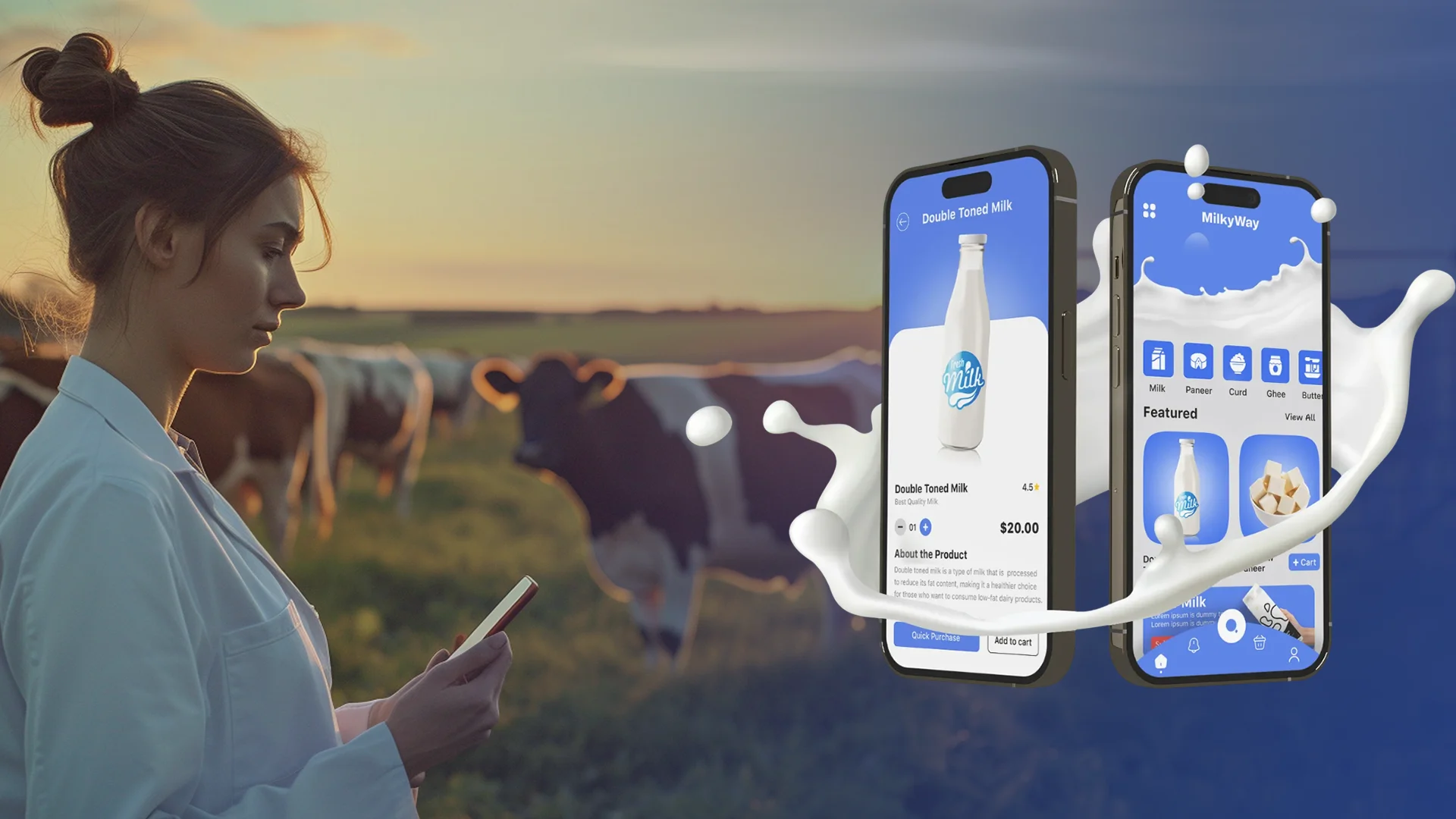 Milk Delivery App Development Services