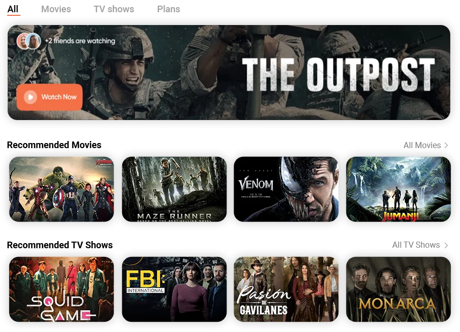 OTT Streaming Platform