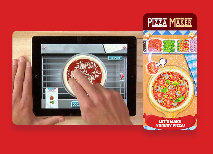 Pizza Maker VR Game built on Avalanche blockchain