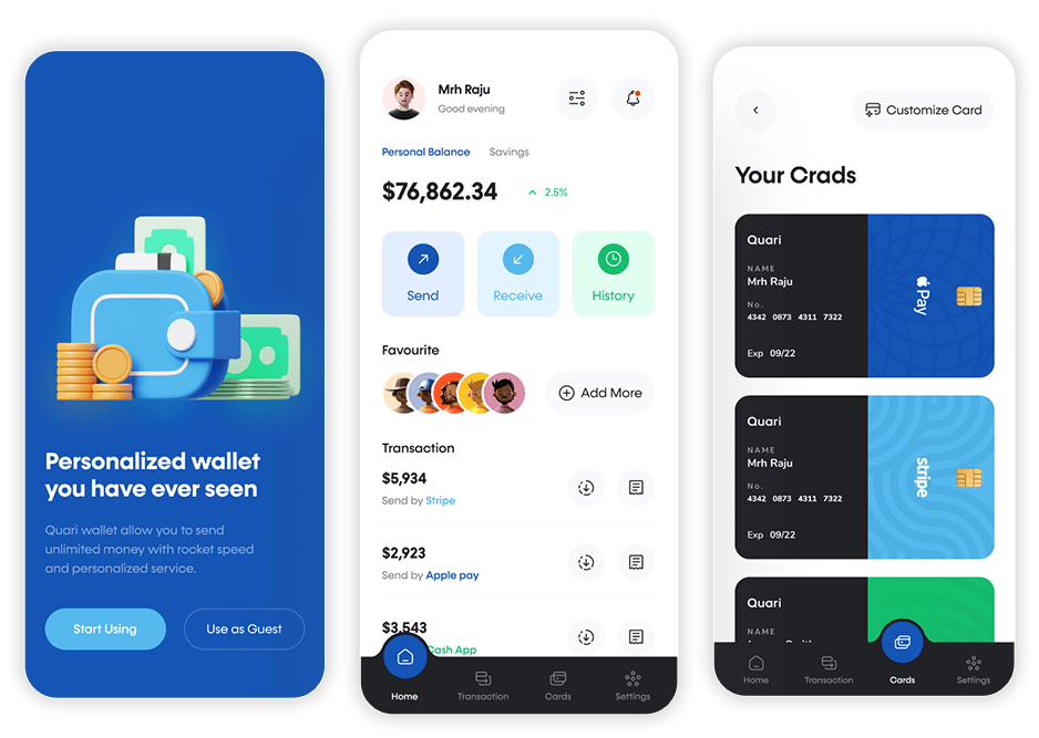 Mobile Wallet Application Development