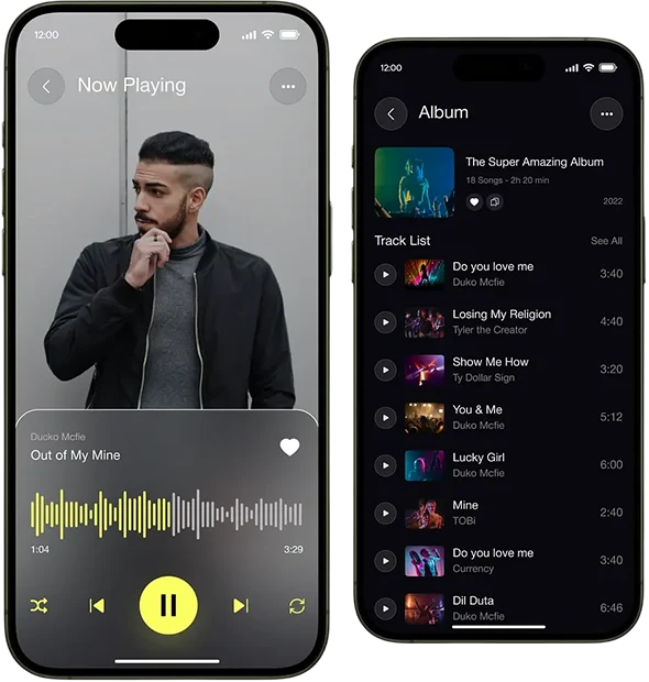 Music Streaming App