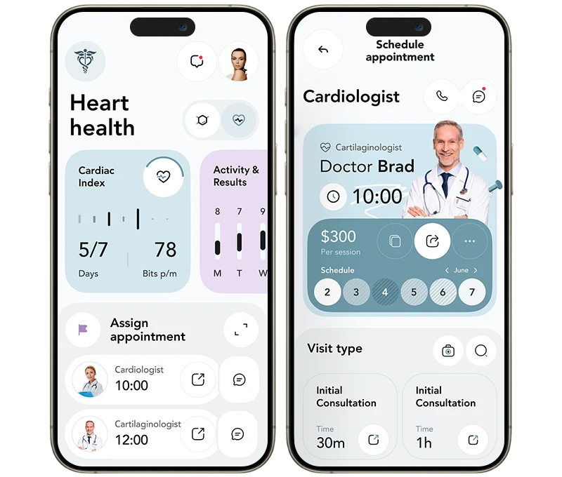 Patient App Features