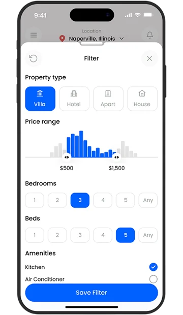 Real Estate app Advanced Features