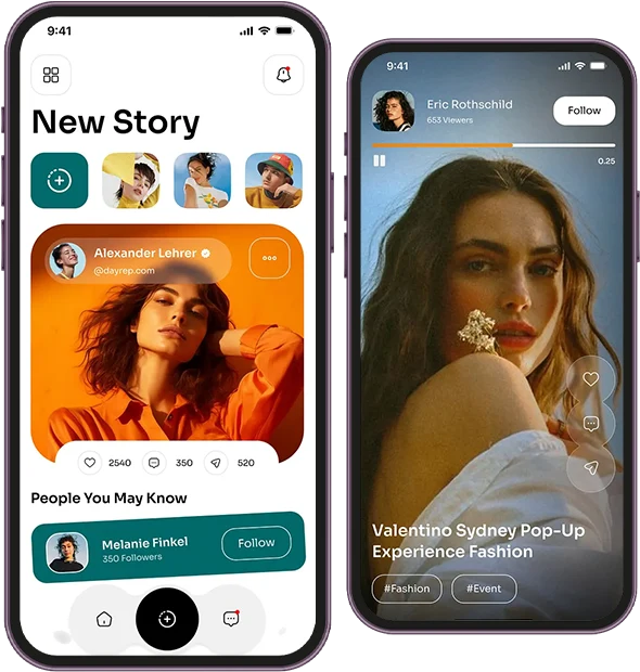 Social Media App for a Startup