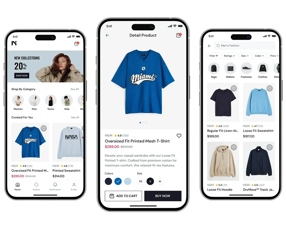 Mobile App for an E-Commerce