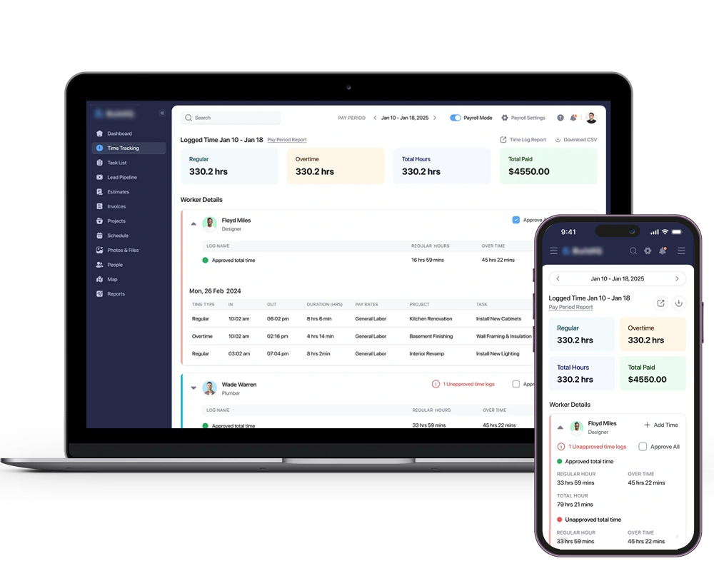 Construction Project Software for an Australian Contractor