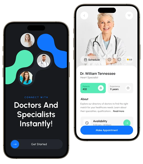 Doctor Appointment booking App Development