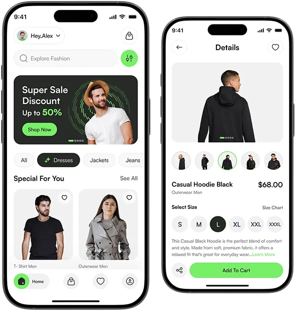 eCommerce Mobile App or Fashion Retail