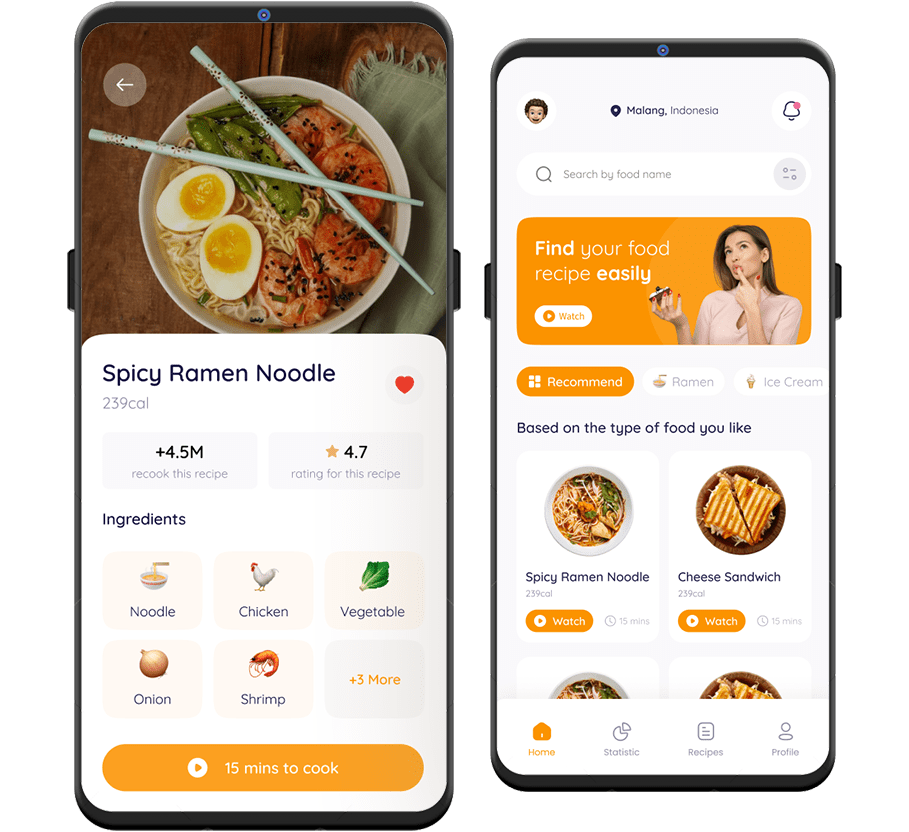 Food Ordering App and Website