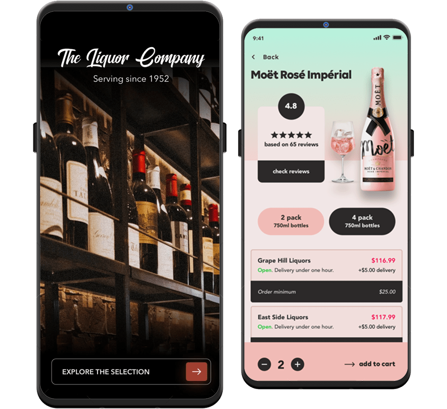 On-Demand Liquor Delivery App