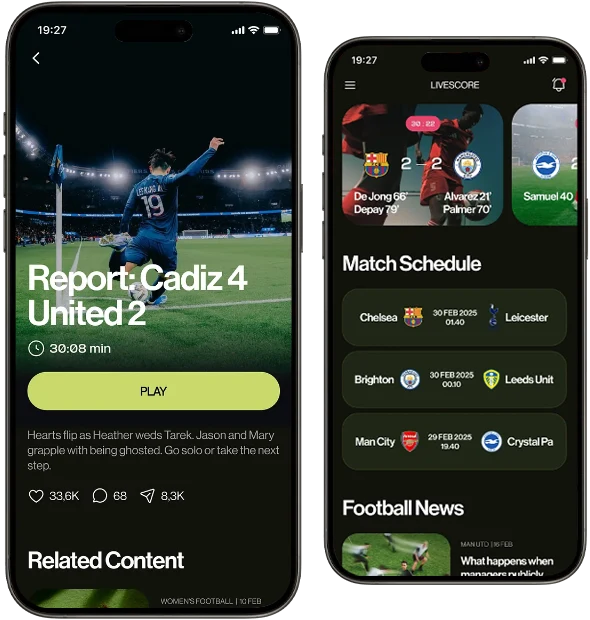 Live Sports Streaming App with Real-Time Analytics