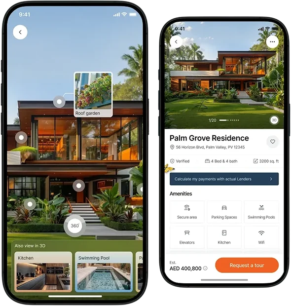 Luxury Real Estate Listing App