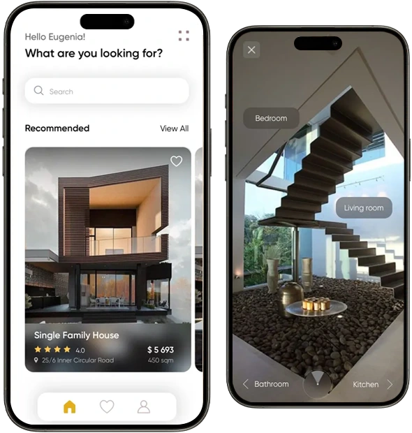 Real Estate Discovery & AR Tour App