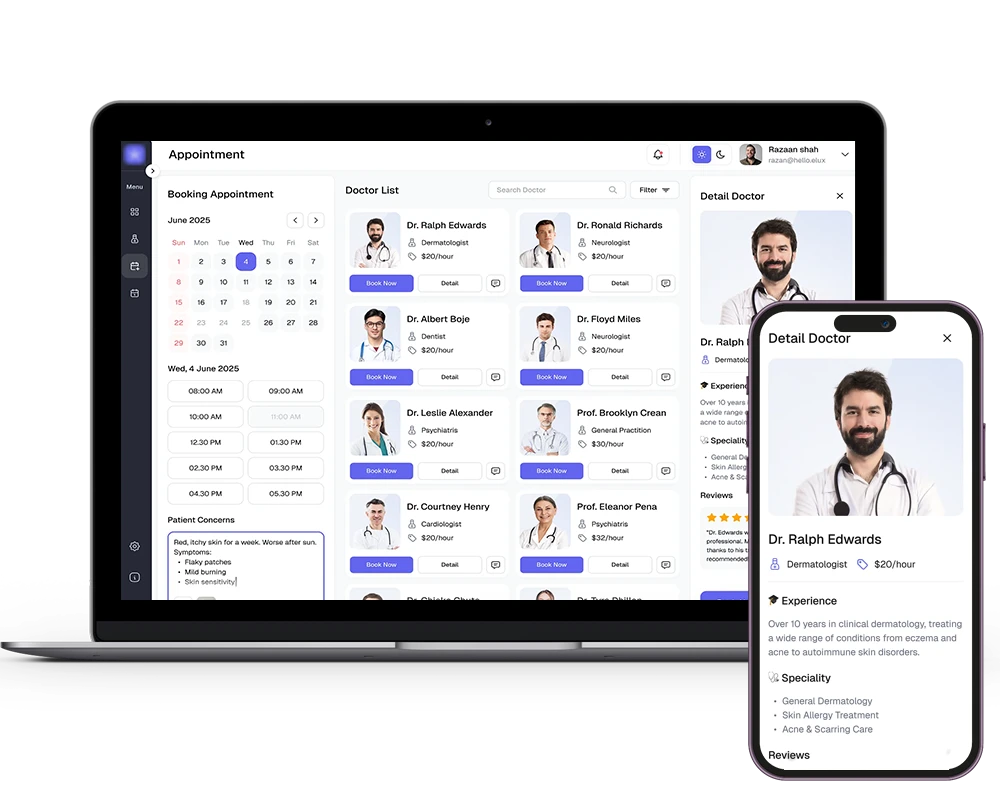 Secure Patient Portal for a Healthcare Network