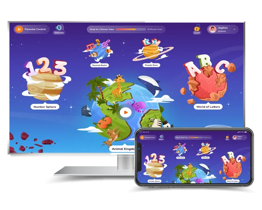 Kids learning app for an Educational Enterprise