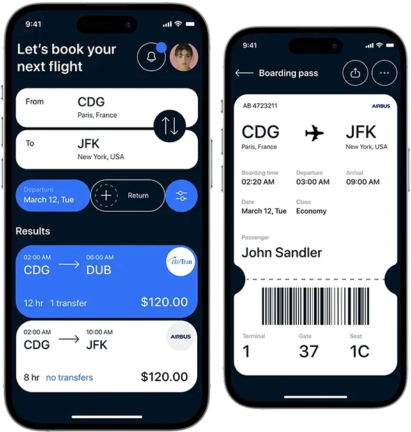 Ticket Booking App For A Travel Company