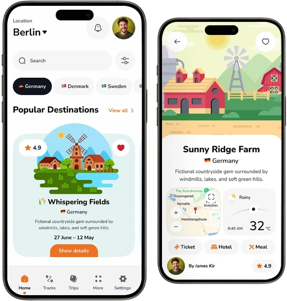 Comprehensive Travel Booking App for a German Tour Operator