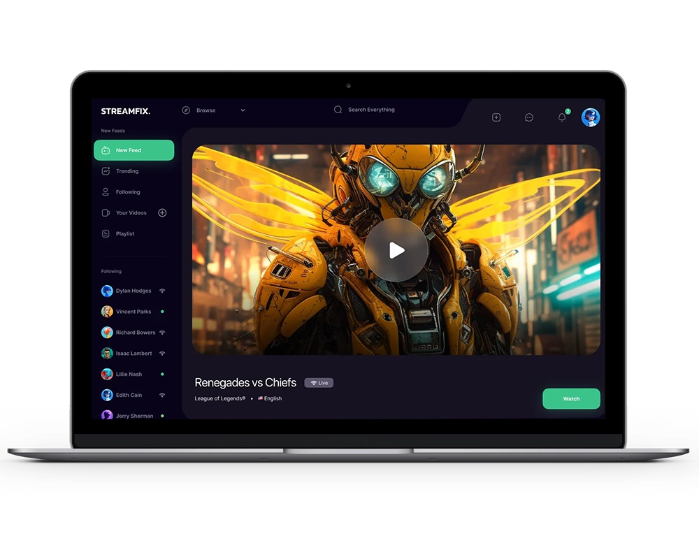 Multi-Player Gaming Social Community