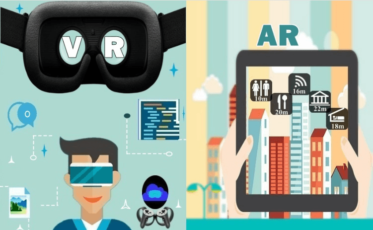 Augmented Reality VS Virtual Reality | AR VR Infographic