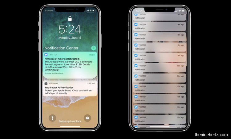 ios 12 grouped notifications update