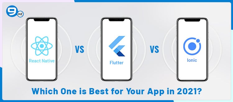React Native vs Flutter vs Ionic, Which One is Best for Your App in 2021?