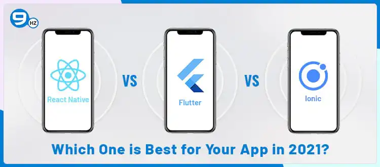 React native vs Flutter vs ionic