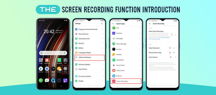 The-screen-recording-function-introduction-Android-11-vs-Android 10