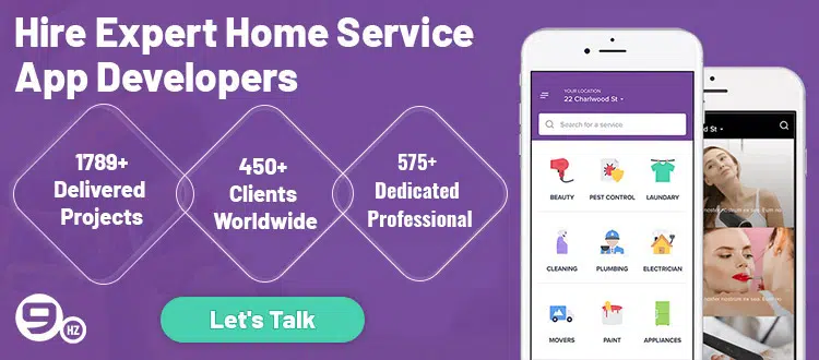 hire home service app developers