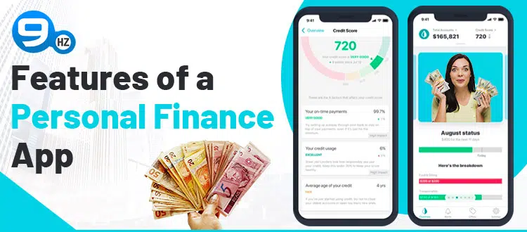 personal finance app features