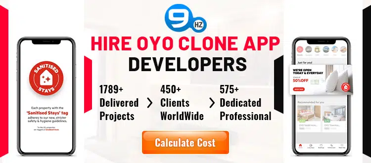 oyo room app clone development