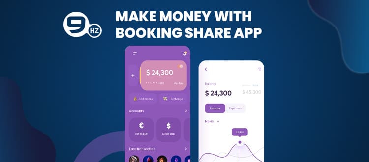 booking share app