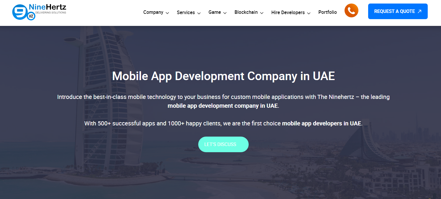 mobile app development company in dubai