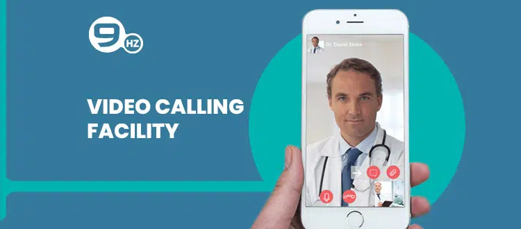 video calling feature for doctor appointment app