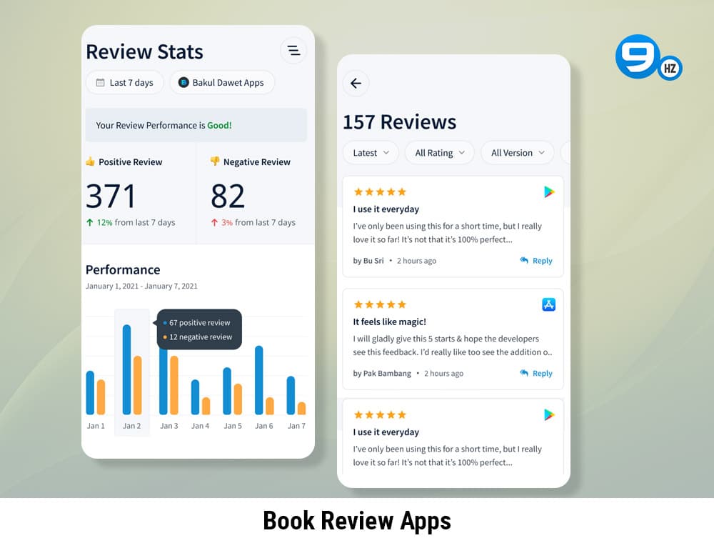 book review apps