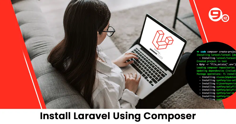 install laravel using composer