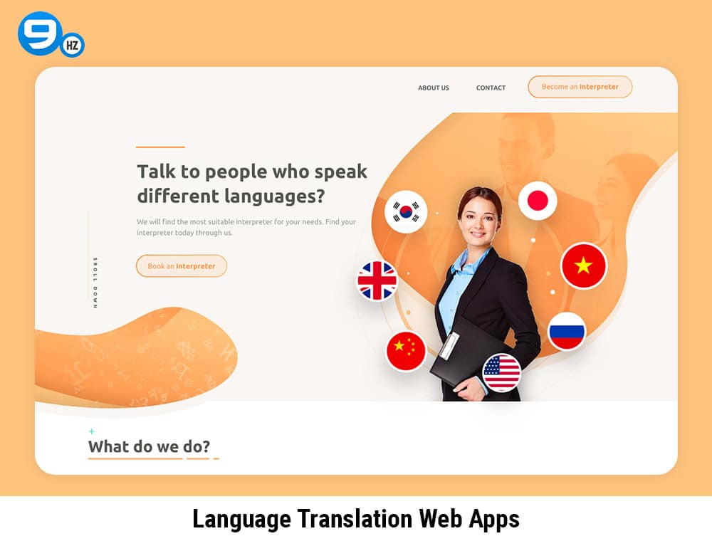language translation web app ideas