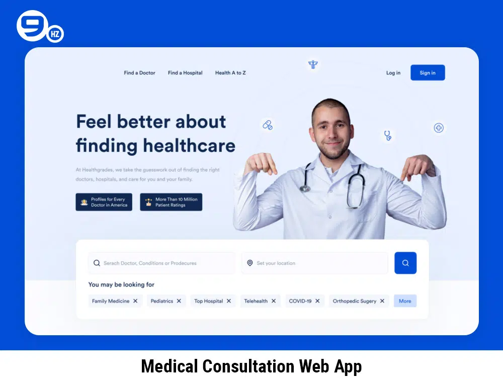 medical consultation web apps