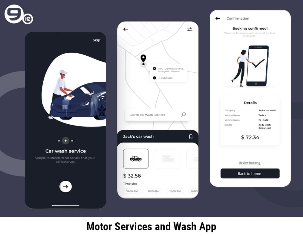 car service web app idea