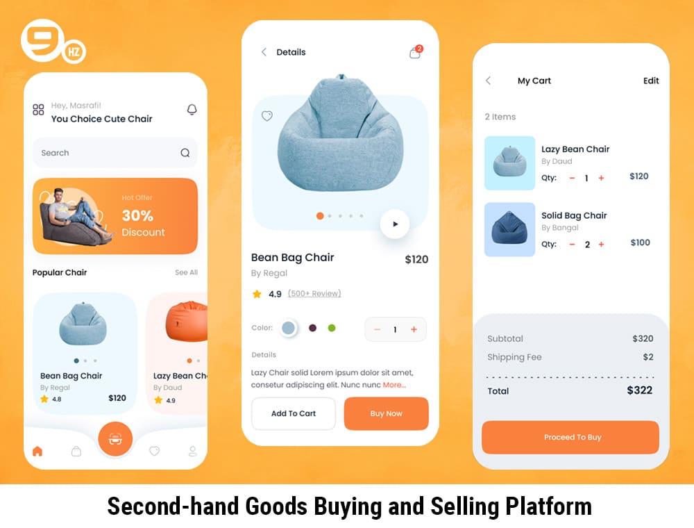 second hand goods buying selling apps