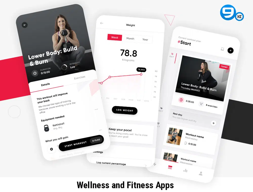 wellness and fitness apps