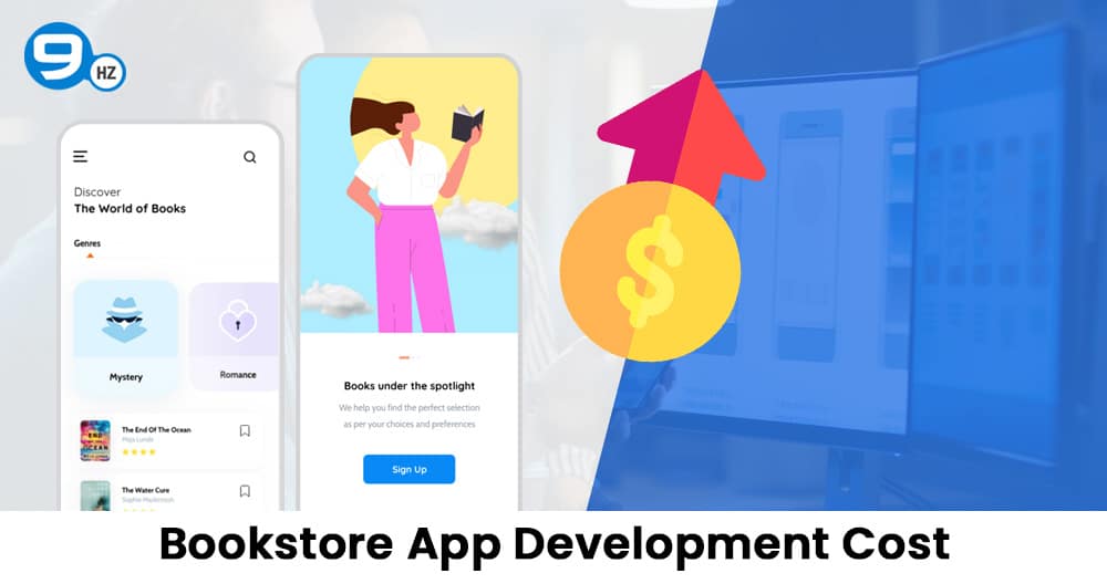 book store app development cost