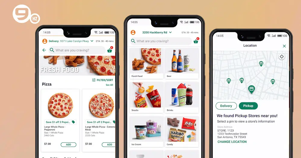7now grocery delivery app