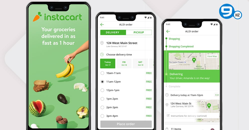 grocery delivery apps