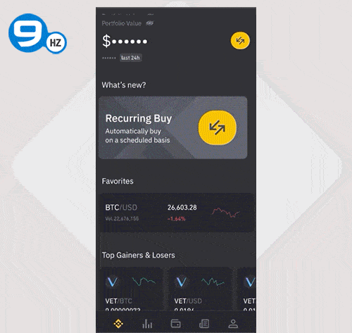 develop app like binance