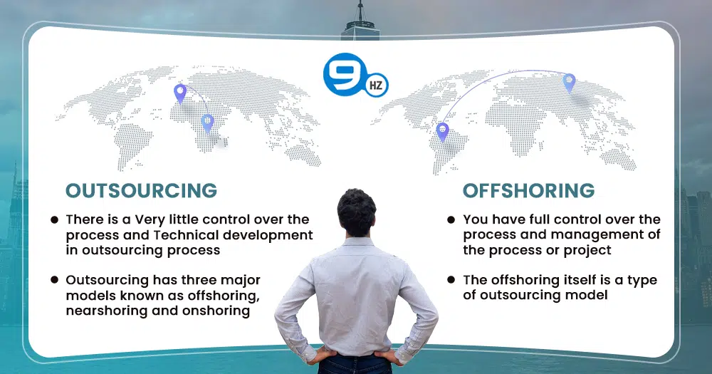 outsourcing vs offshoring