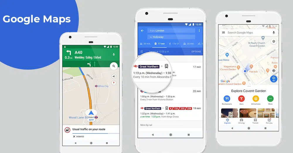 Google Maps - EV charging features